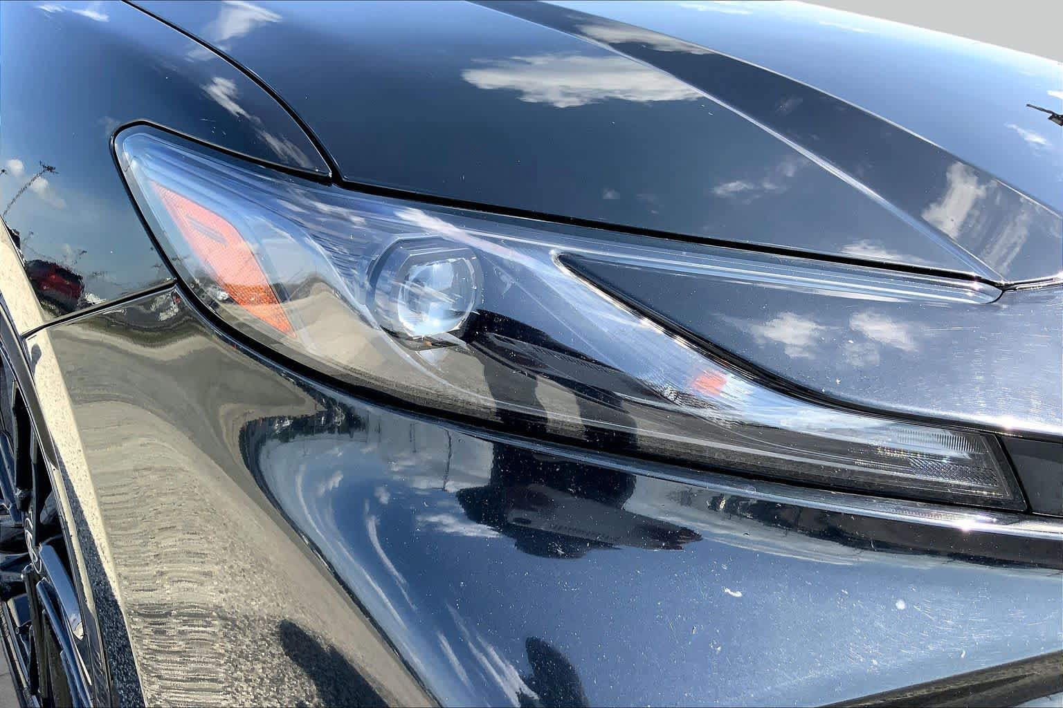 2025 Toyota Camry SE Midnight Black Metallic at Texan GMC Buick