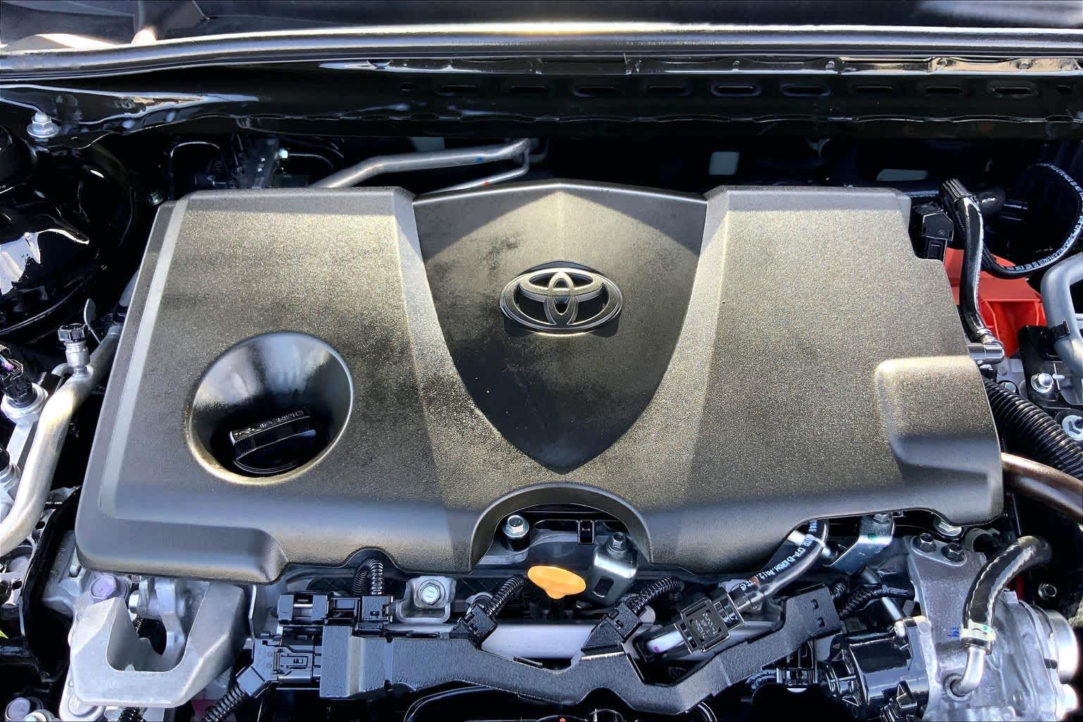 2025 Toyota Camry SE Midnight Black Metallic at Texan GMC Buick