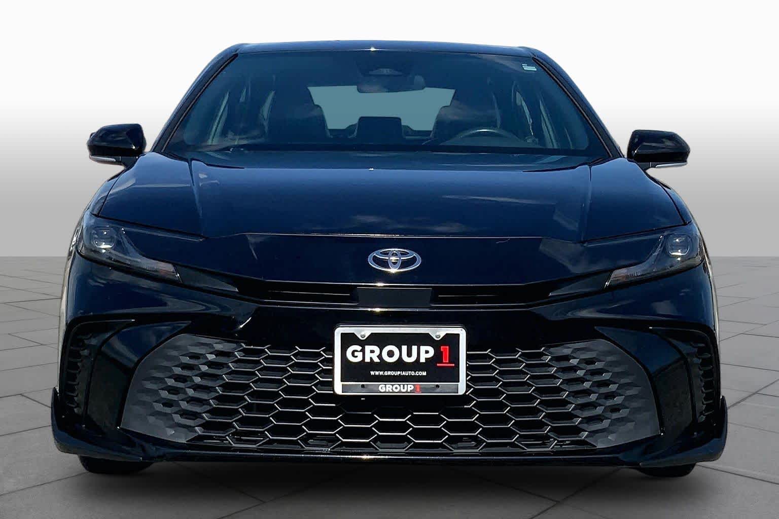 2025 Toyota Camry SE Midnight Black Metallic at Texan GMC Buick