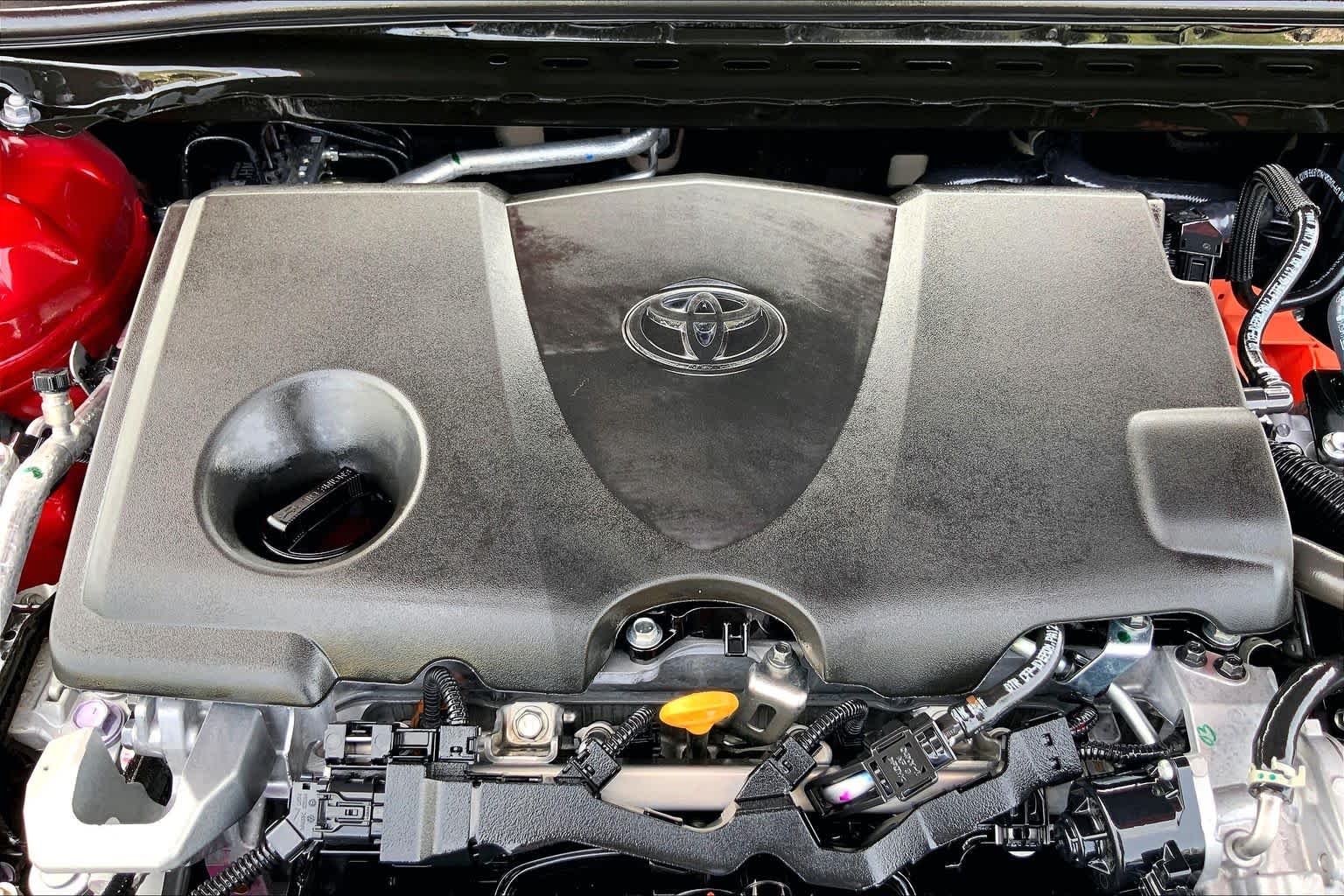 2026 Toyota Camry XSE Supersonic Red w/Midnight Black Metallic Roof at Group 1 Toyota Southwest