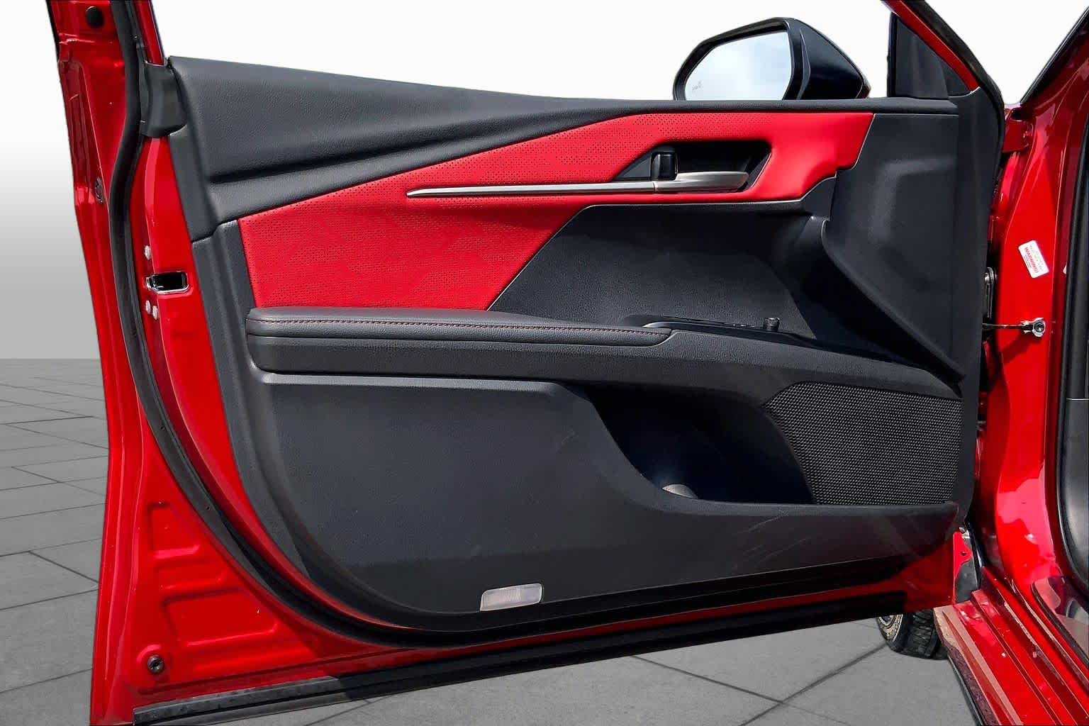 2026 Toyota Camry XSE Supersonic Red w/Midnight Black Metallic Roof at Group 1 Toyota Southwest