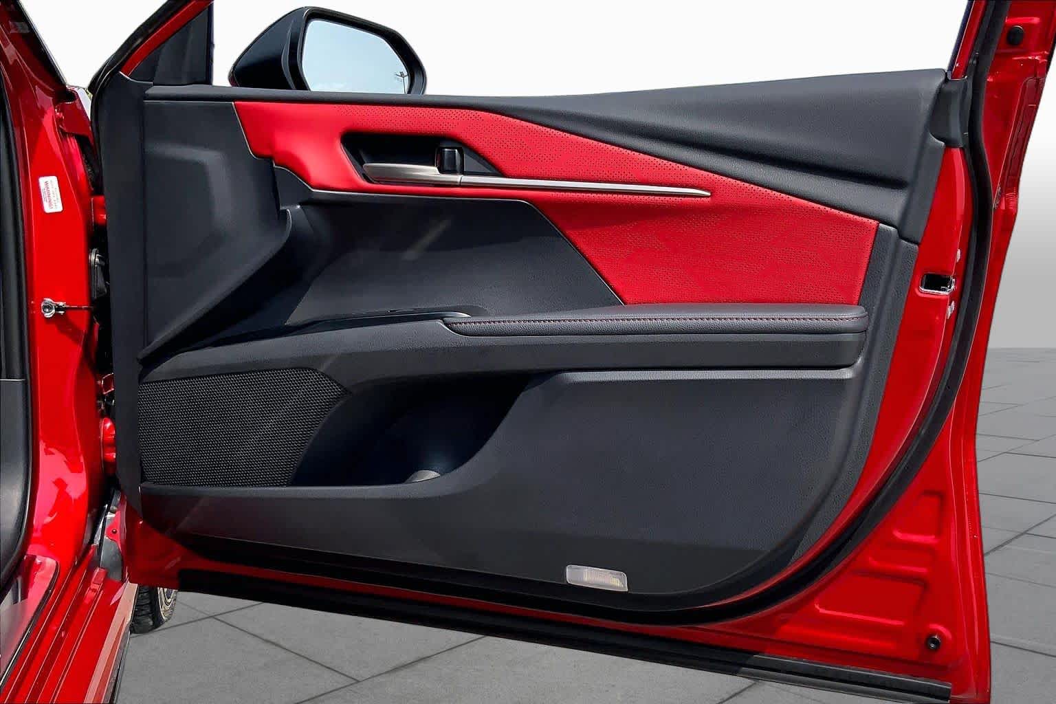 2026 Toyota Camry XSE Supersonic Red w/Midnight Black Metallic Roof at Group 1 Toyota Southwest