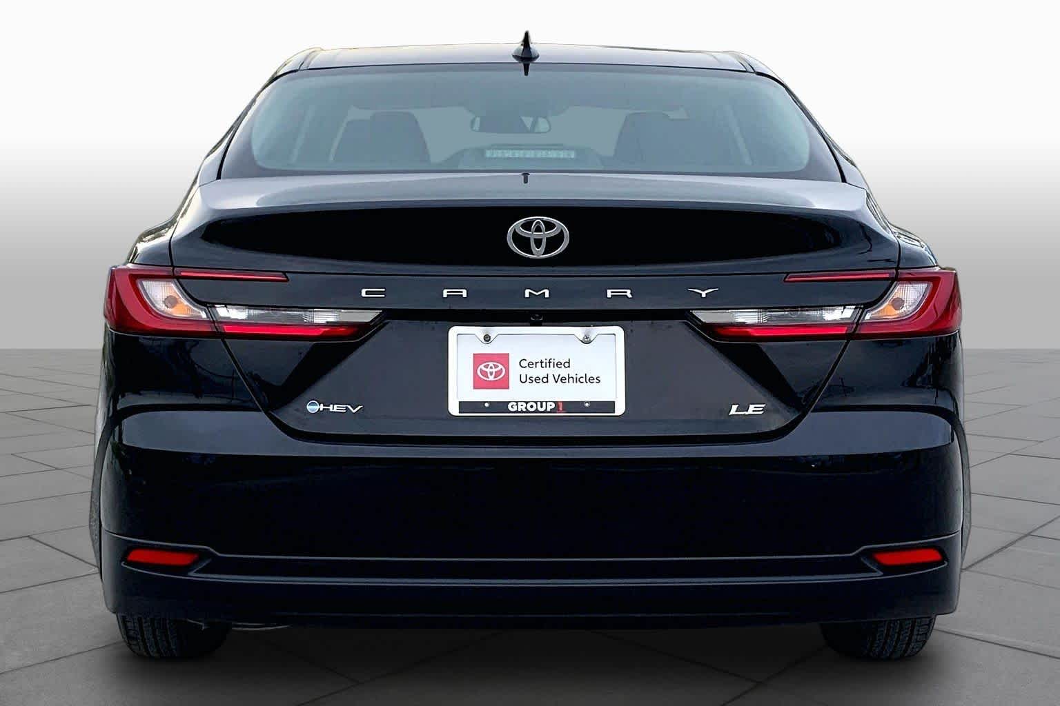 2026 Toyota Camry LE Midnight Black Metallic at Group 1 Toyota Southwest