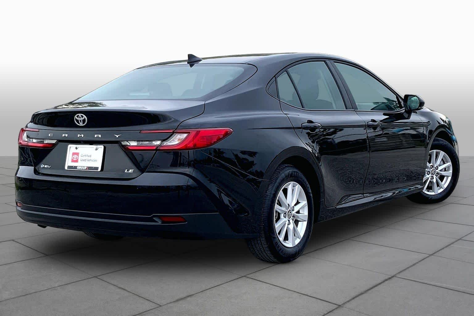 2026 Toyota Camry LE Midnight Black Metallic at Group 1 Toyota Southwest