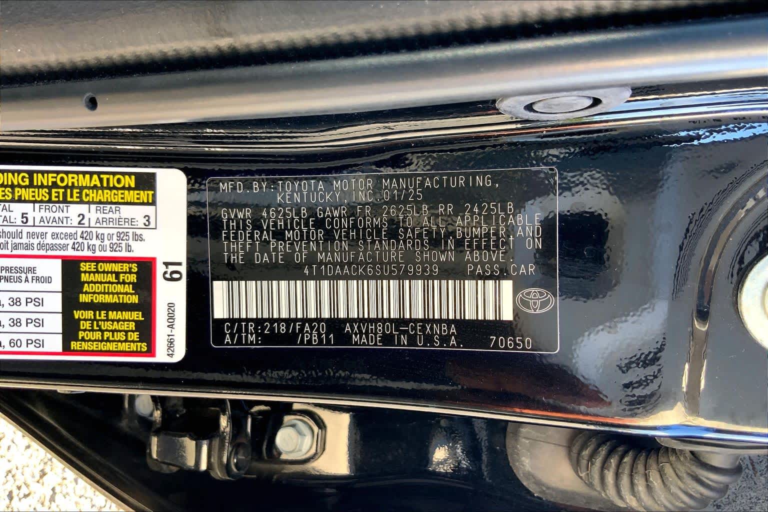 2025 Toyota Camry photo 36 of 36