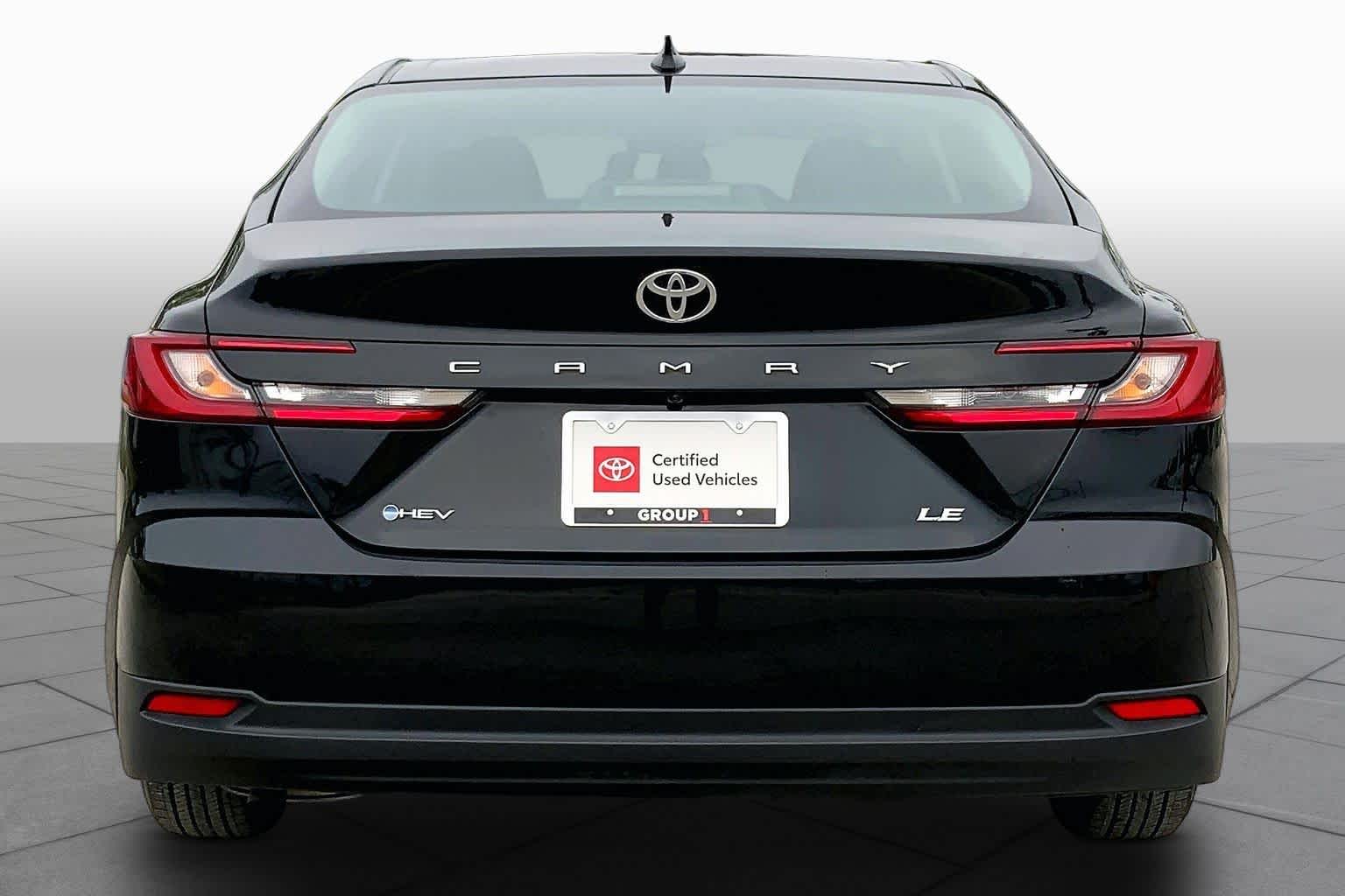 2026 Toyota Camry LE Midnight Black Metallic at Group 1 Toyota Southwest