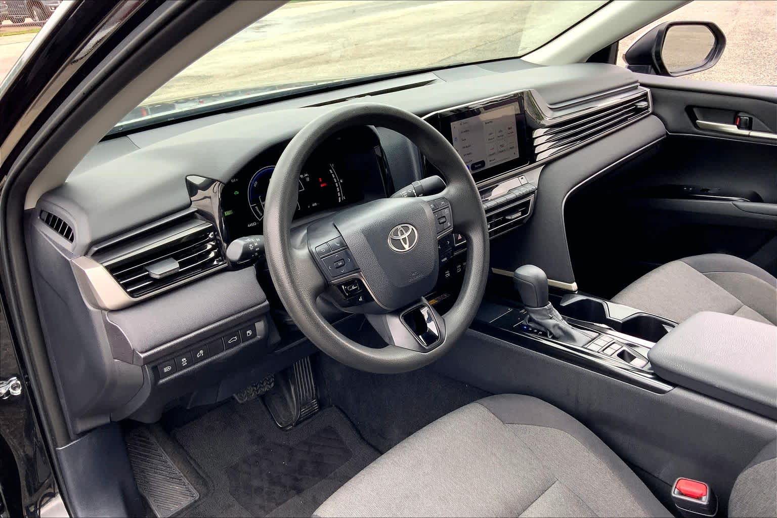 2025 Toyota Camry LE Midnight Black Metallic at Group 1 Toyota Southwest