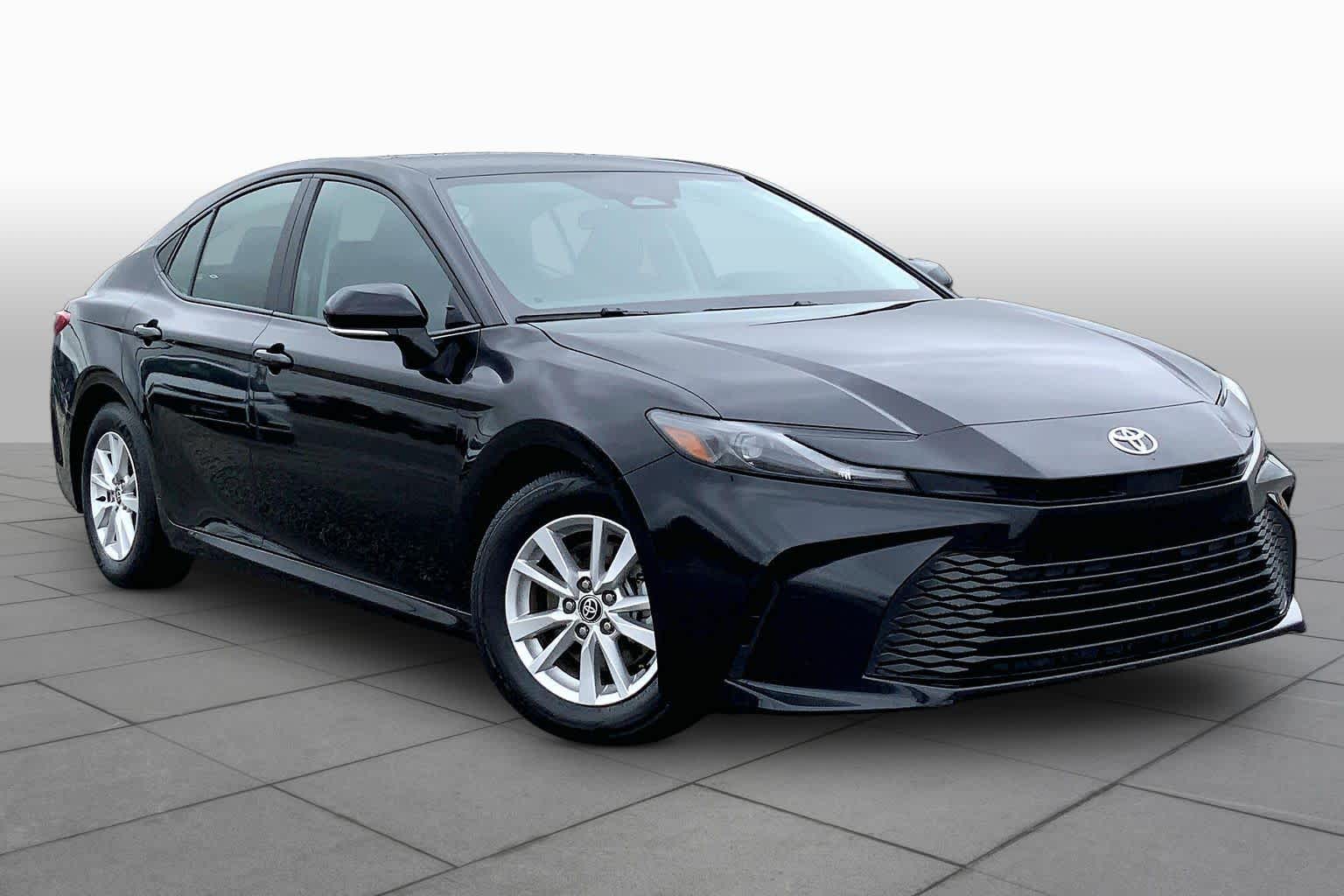 2025 Toyota Camry LE Midnight Black Metallic at Group 1 Toyota Southwest