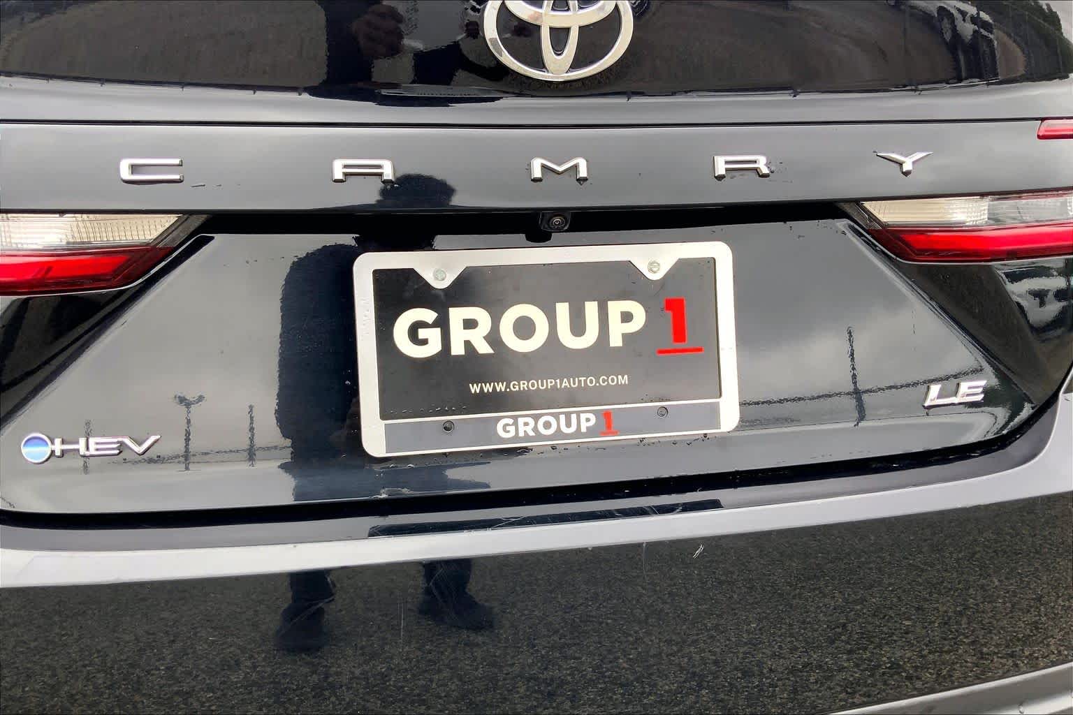 2025 Toyota Camry LE Midnight Black Metallic at Group 1 Toyota Southwest