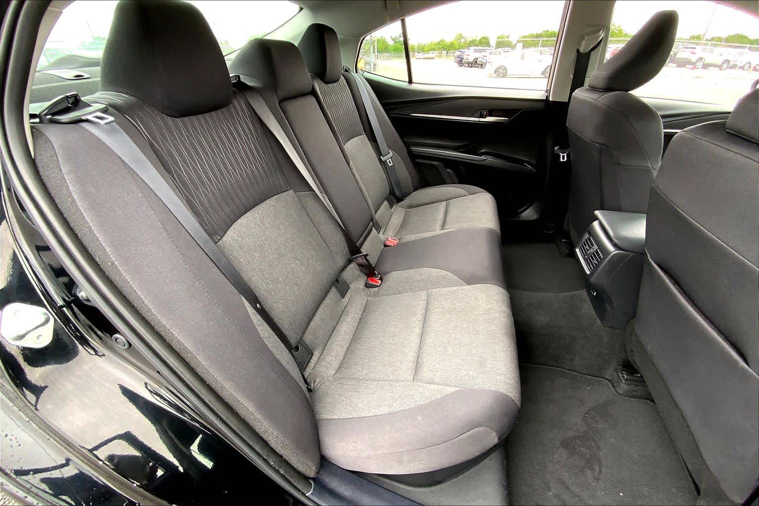 2025 Toyota Camry LE Midnight Black Metallic at Group 1 Toyota Southwest