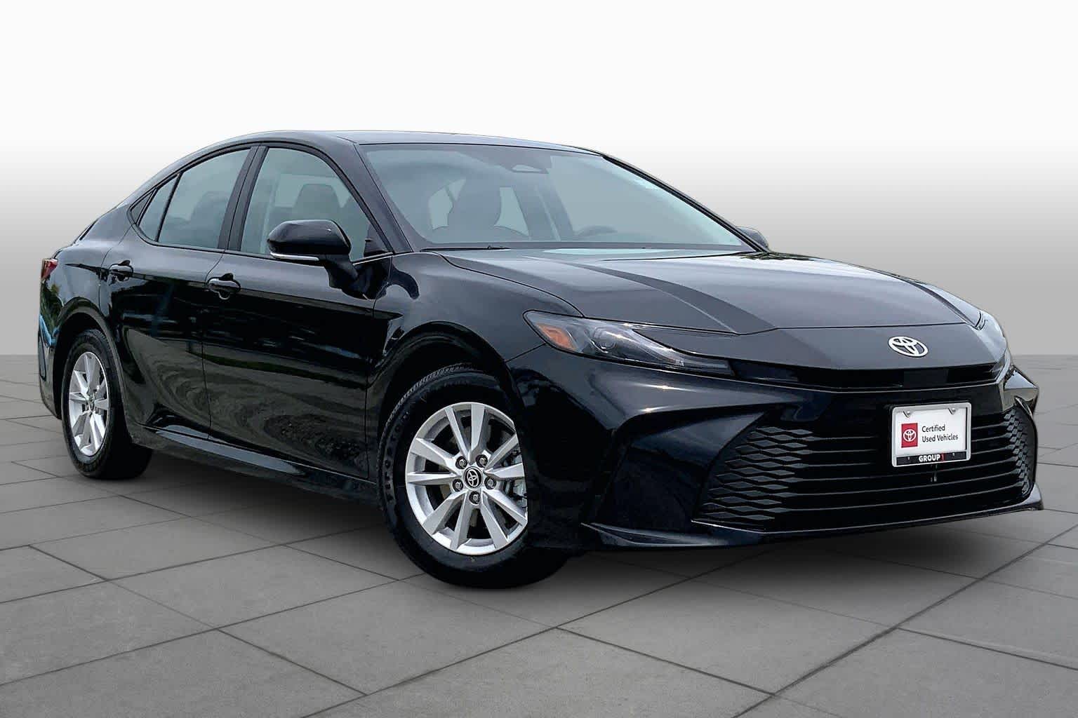 2026 Toyota Camry LE Midnight Black Metallic at AutoNation USA Houston