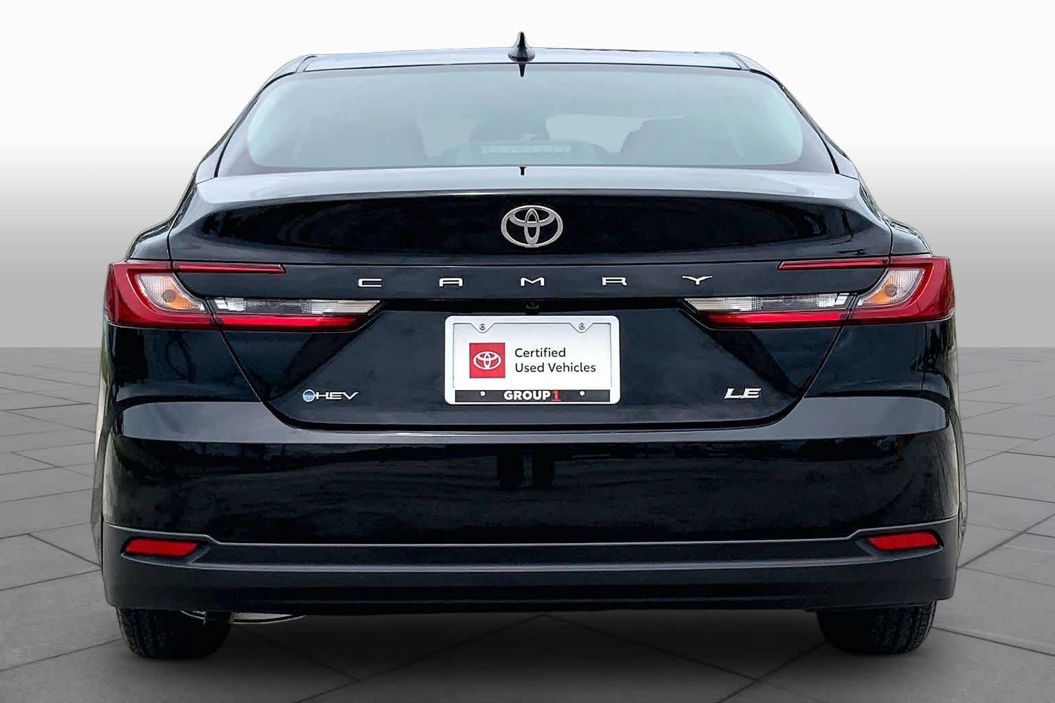 2026 Toyota Camry LE Midnight Black Metallic at AutoNation USA Houston