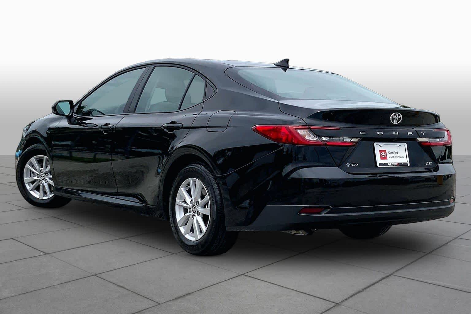 2026 Toyota Camry LE Midnight Black Metallic at AutoNation USA Houston