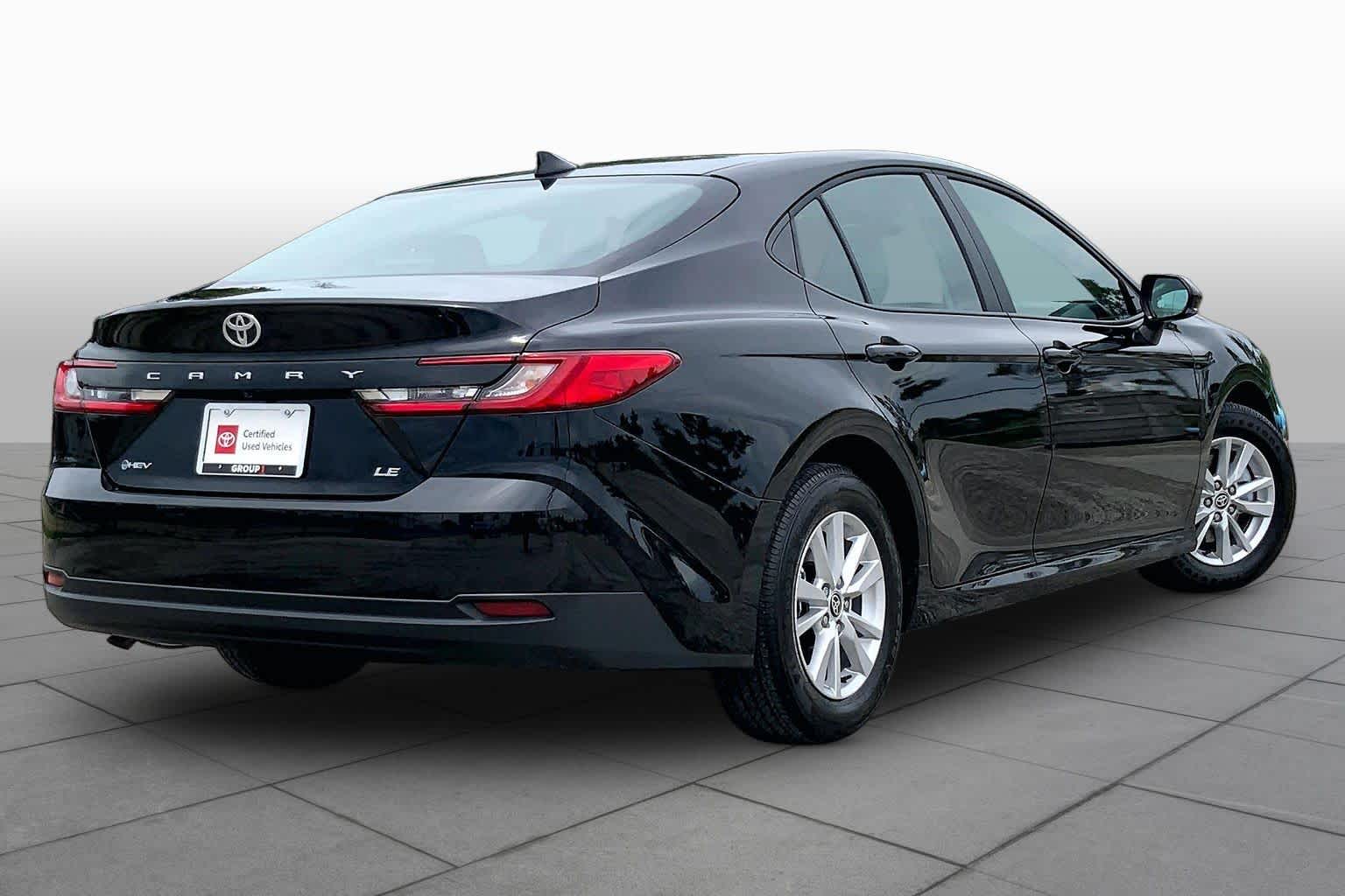 2026 Toyota Camry LE Midnight Black Metallic at AutoNation USA Houston