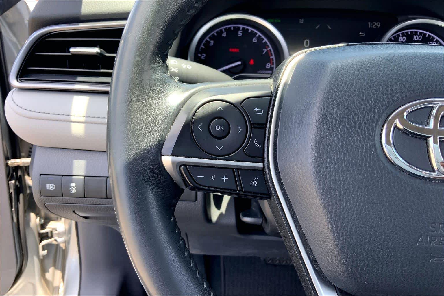 2022 Toyota Camry XLE Celestial Silver Metallic at Group 1 Toyota Southwest