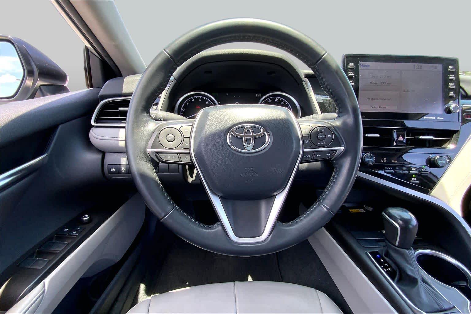2022 Toyota Camry XLE Celestial Silver Metallic at Group 1 Toyota Southwest