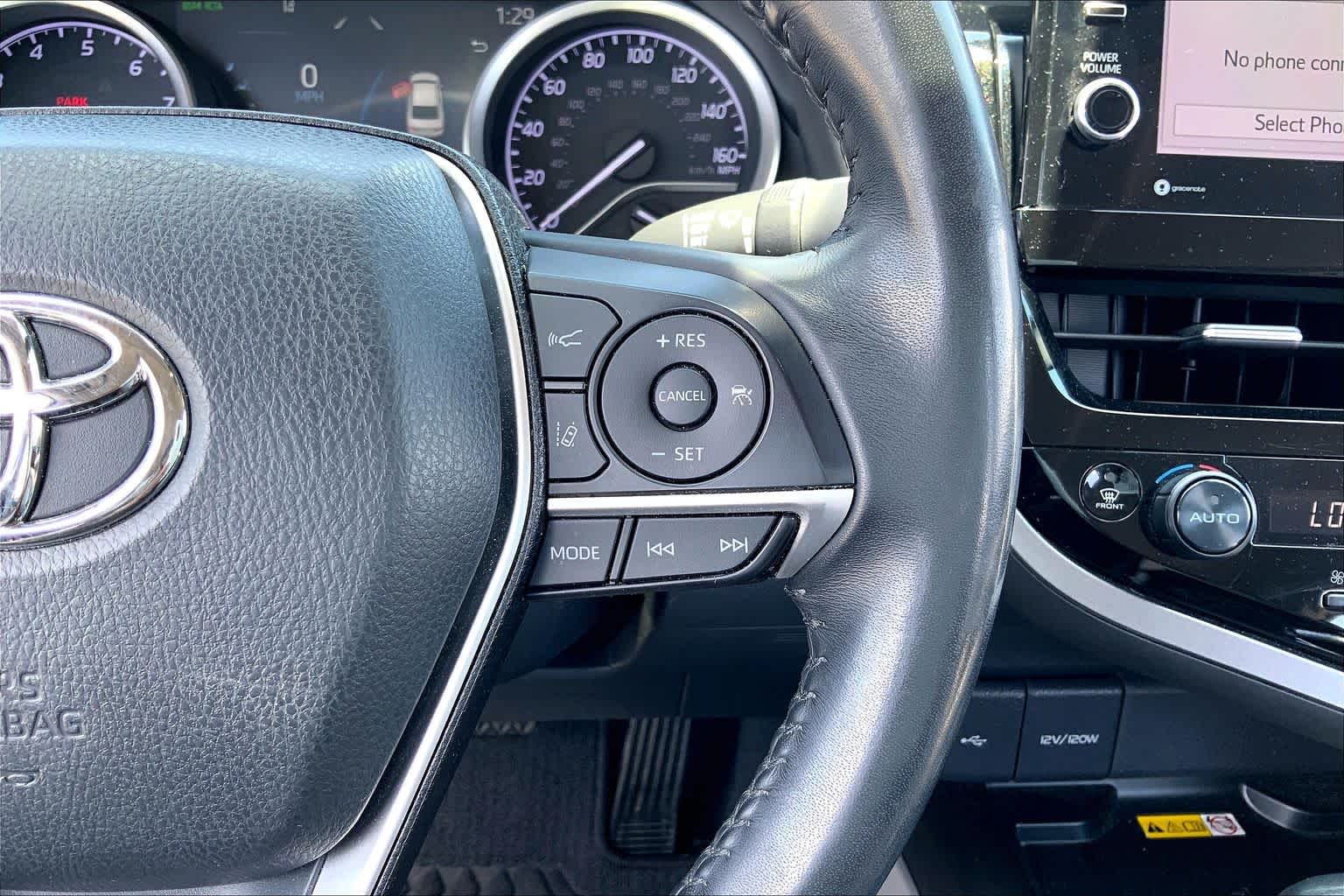 2022 Toyota Camry XLE Celestial Silver Metallic at Group 1 Toyota Southwest