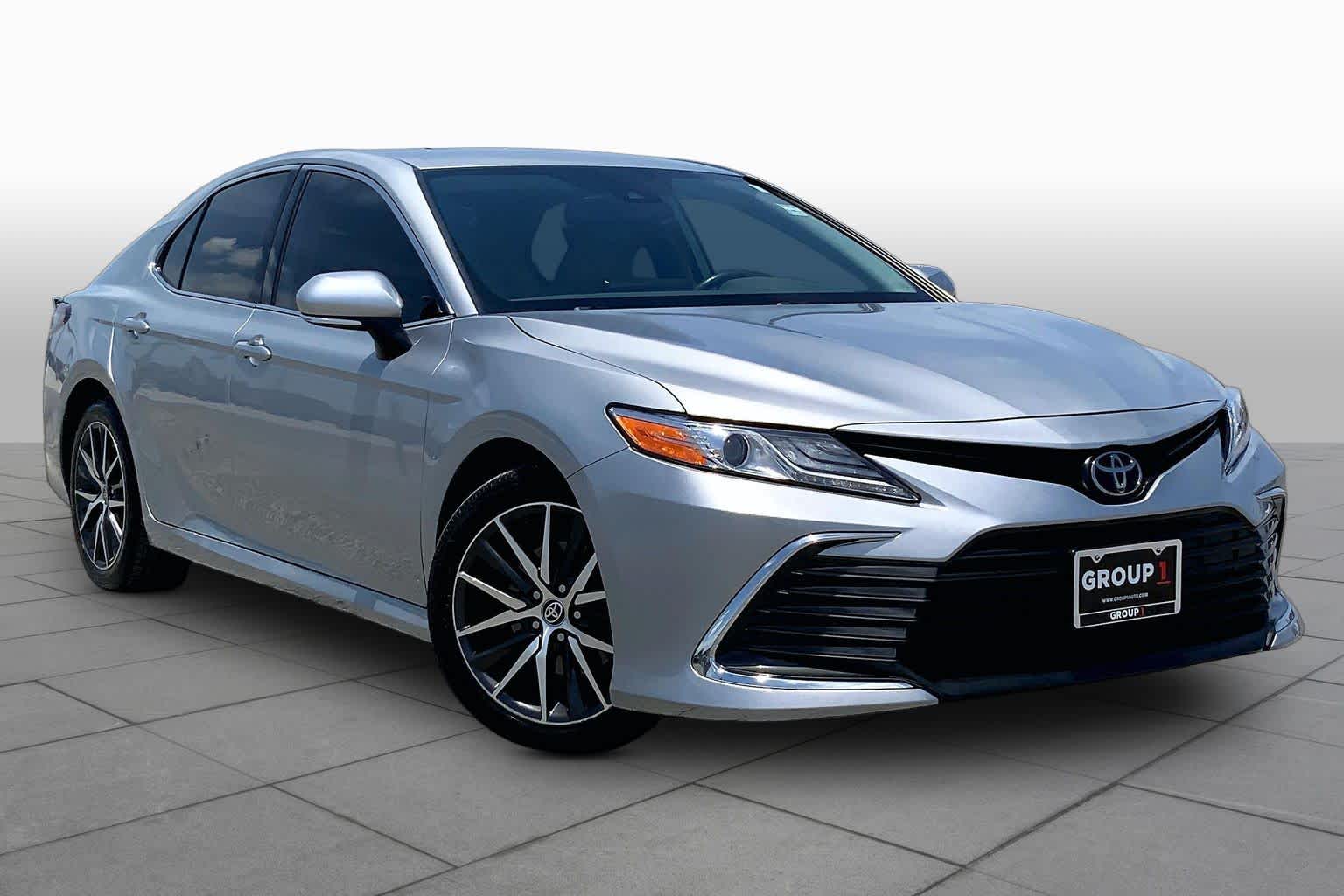2022 Toyota Camry XLE Celestial Silver Metallic at Group 1 Toyota Southwest