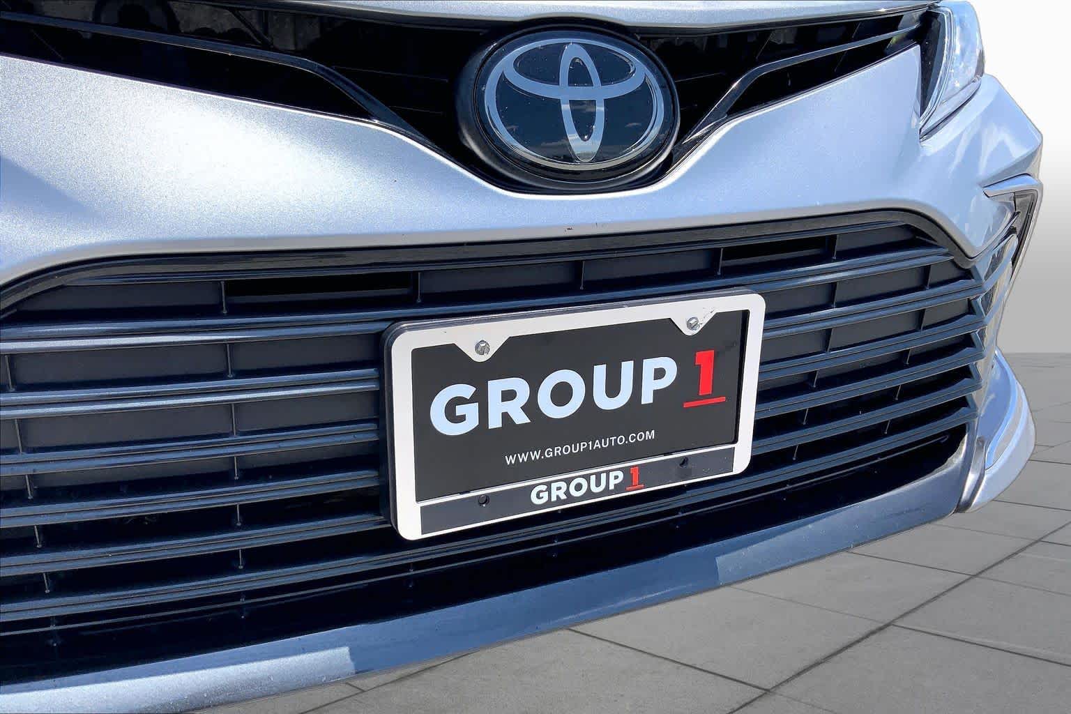 2022 Toyota Camry XLE Celestial Silver Metallic at Group 1 Toyota Southwest