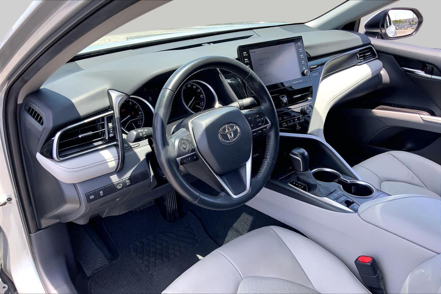 2022 Toyota Camry XLE Celestial Silver Metallic at Group 1 Toyota Southwest