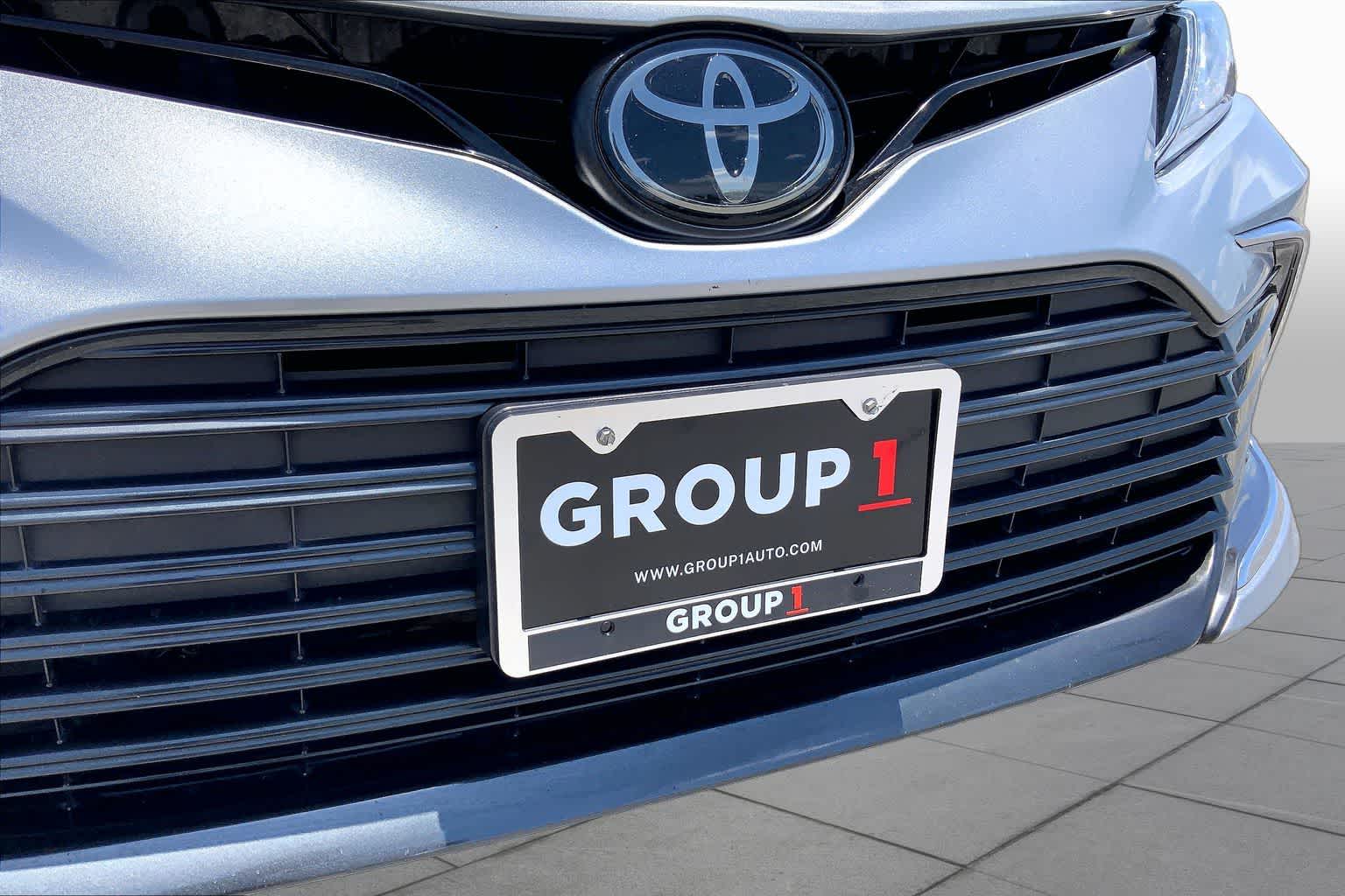 2022 Toyota Camry XLE Celestial Silver Metallic at Group 1 Toyota Southwest