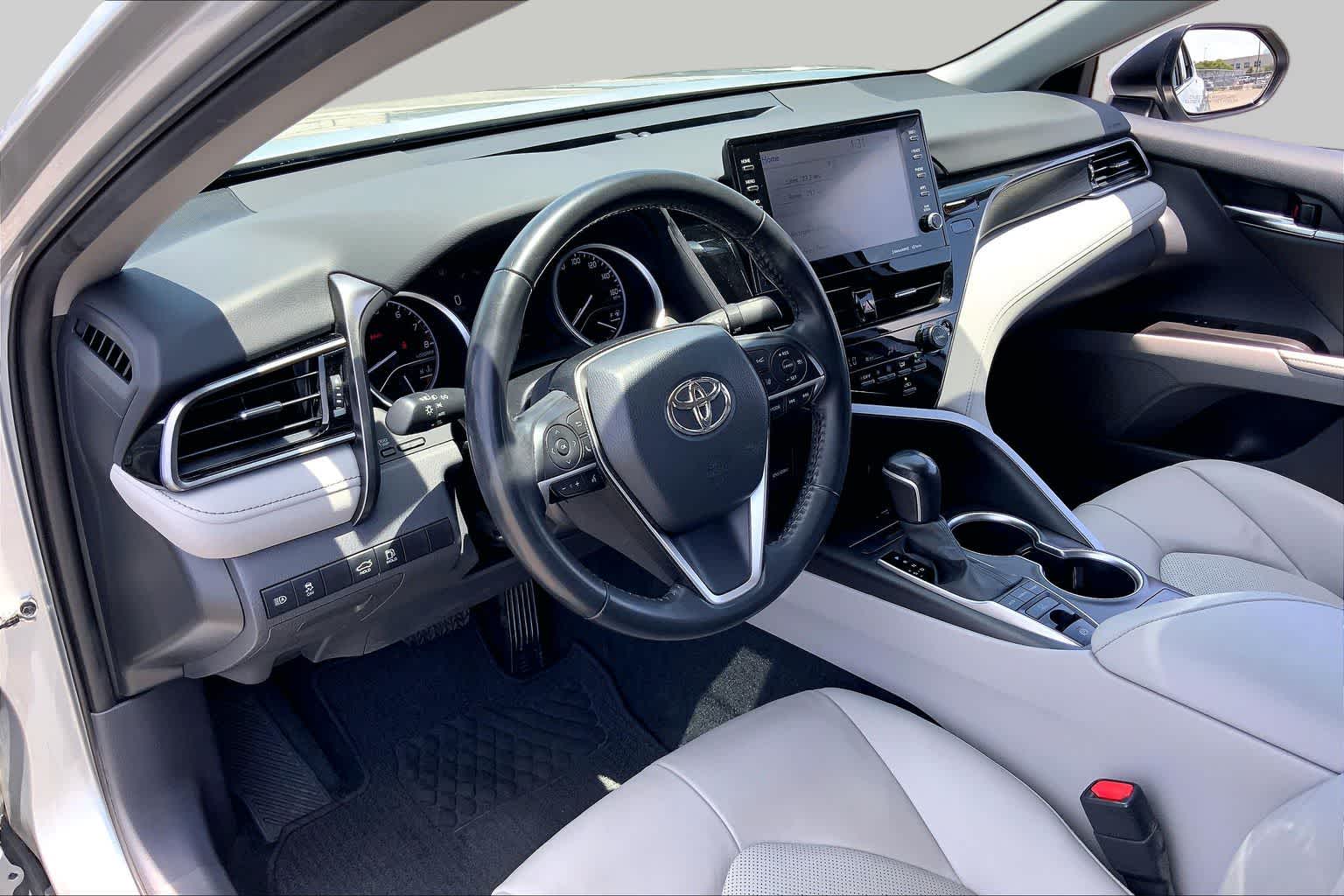 2022 Toyota Camry XLE Celestial Silver Metallic at Group 1 Toyota Southwest
