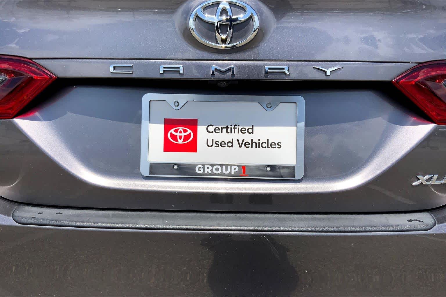 2023 Toyota Camry XLE Predawn Gray Mica at Group 1 Toyota Southwest
