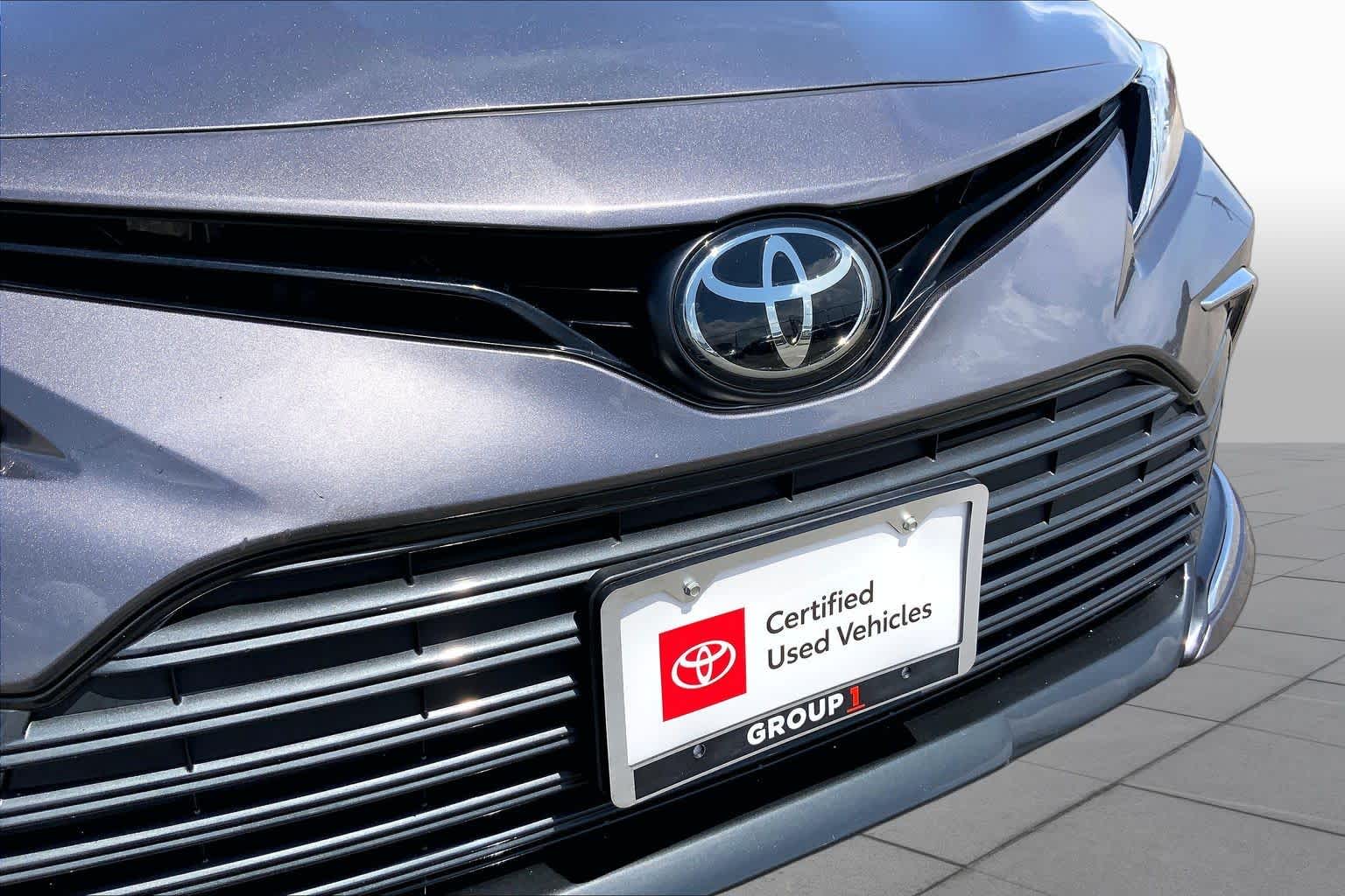 2023 Toyota Camry XLE Predawn Gray Mica at Group 1 Toyota Southwest