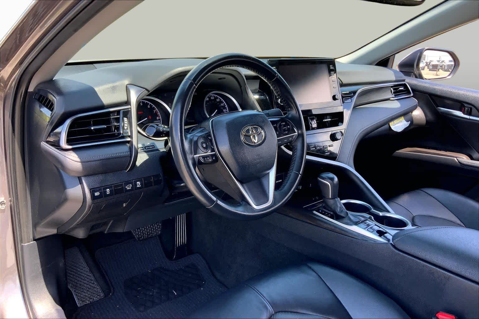 2023 Toyota Camry XLE Predawn Gray Mica at Group 1 Toyota Southwest