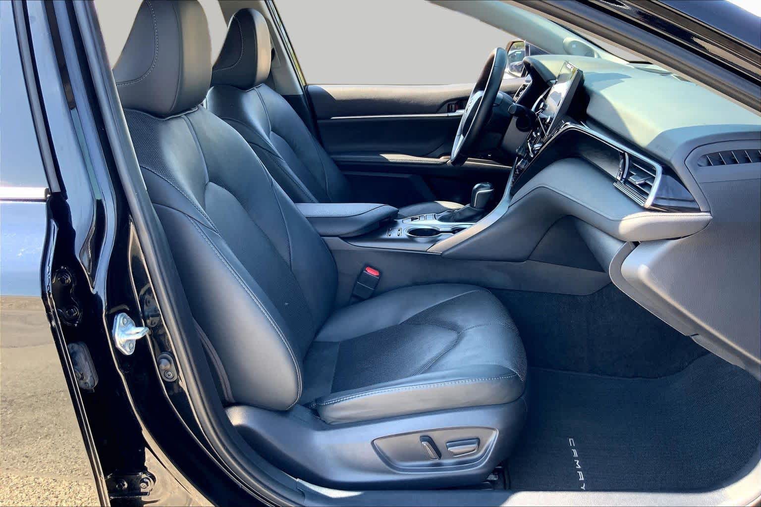 2024 Toyota Camry Hybrid XLE Midnight Black Metallic at Texan GMC Buick