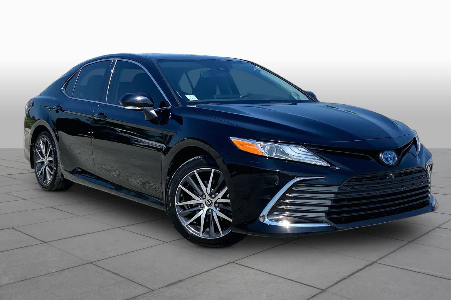 2024 Toyota Camry Hybrid XLE Midnight Black Metallic at Texan GMC Buick