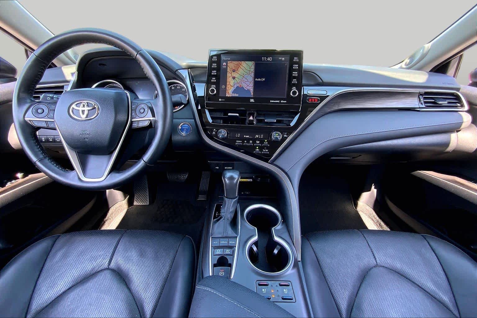 2024 Toyota Camry Hybrid XLE Midnight Black Metallic at Texan GMC Buick