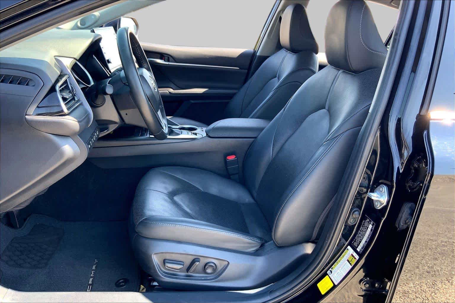 2024 Toyota Camry Hybrid XLE Midnight Black Metallic at Texan GMC Buick