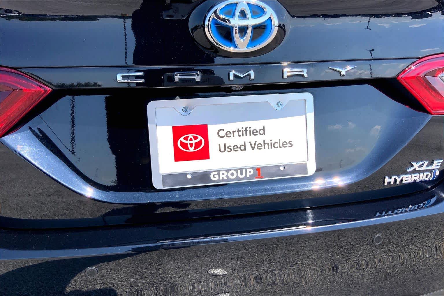 2024 Toyota Camry Hybrid XLE Midnight Black Metallic at Texan GMC Buick