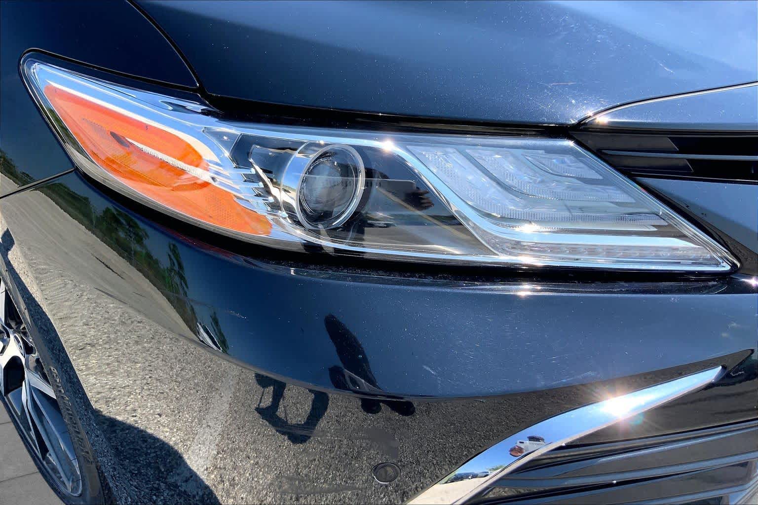 2024 Toyota Camry Hybrid XLE Midnight Black Metallic at Texan GMC Buick