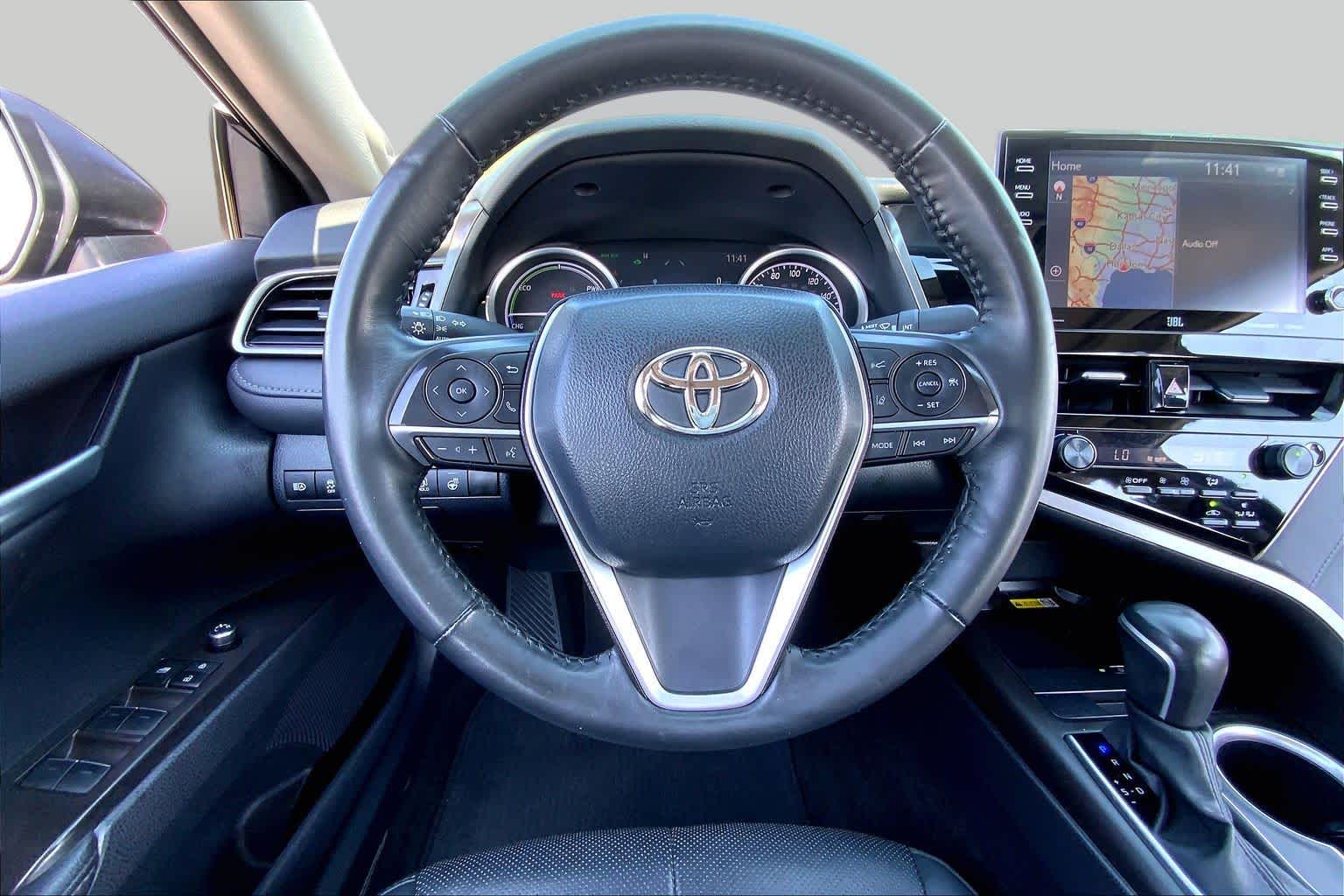 2024 Toyota Camry Hybrid XLE Midnight Black Metallic at Texan GMC Buick