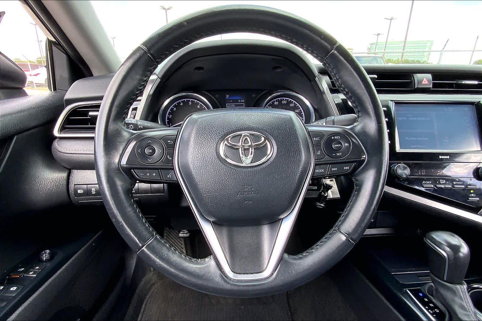 2020 Toyota Camry SE Midnight Black Metallic at HGreg Houston