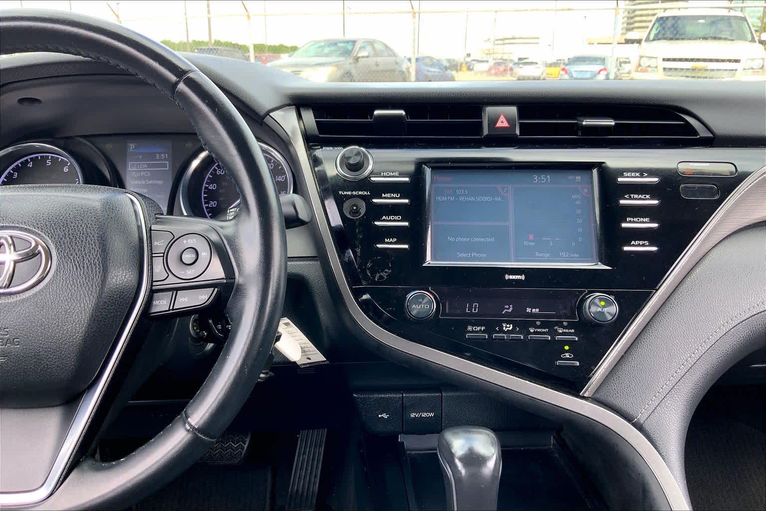 2020 Toyota Camry SE Midnight Black Metallic at HGreg Houston