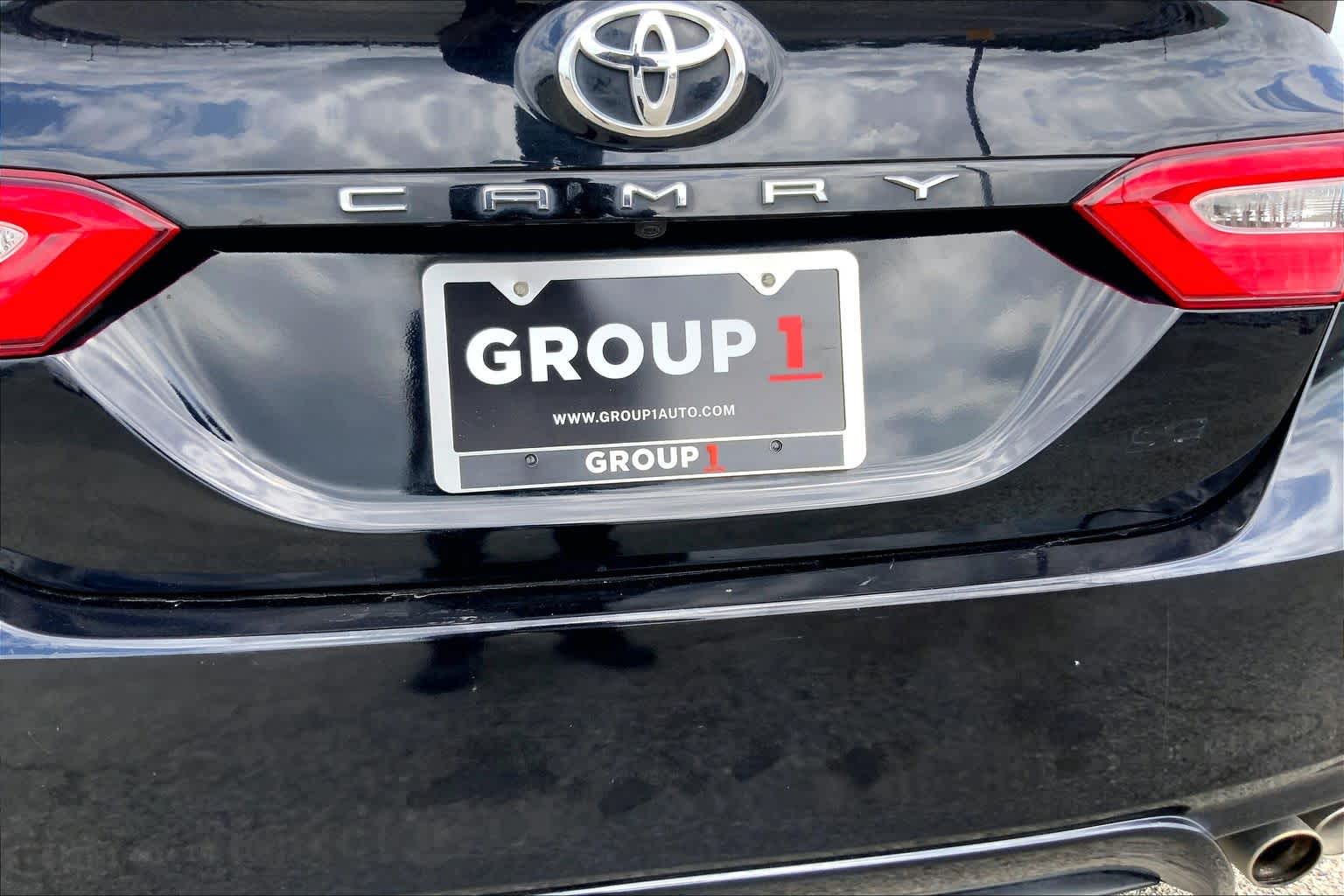 2020 Toyota Camry SE Midnight Black Metallic at HGreg Houston