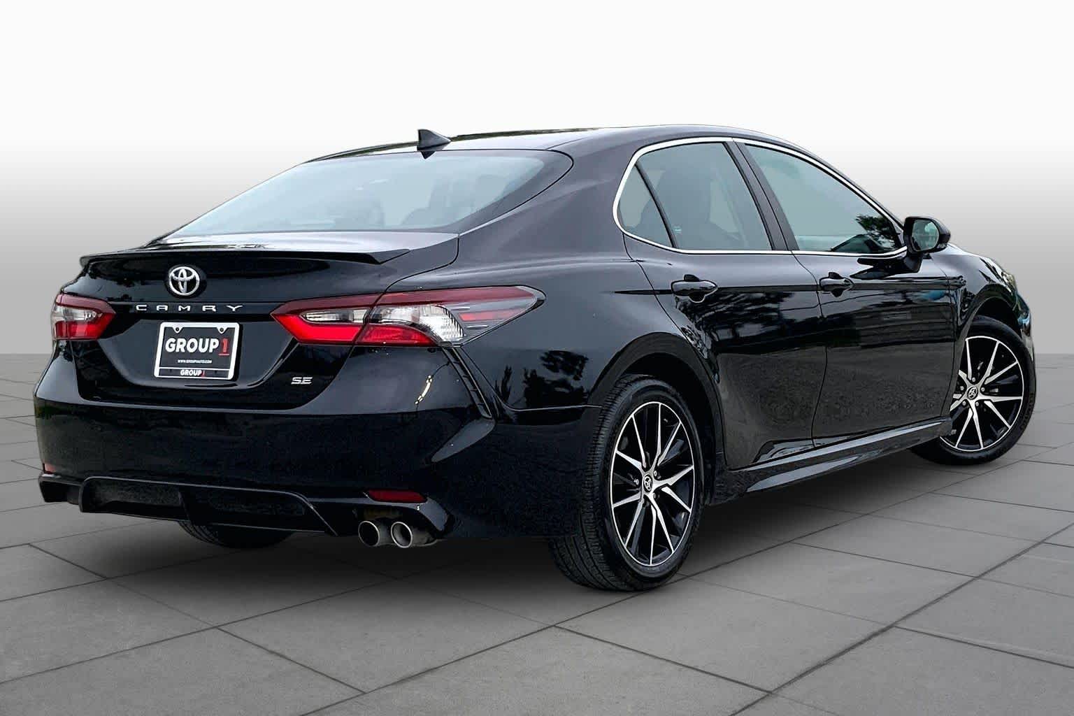 2024 Toyota Camry SE Midnight Black Metallic at Group 1 Toyota Southwest