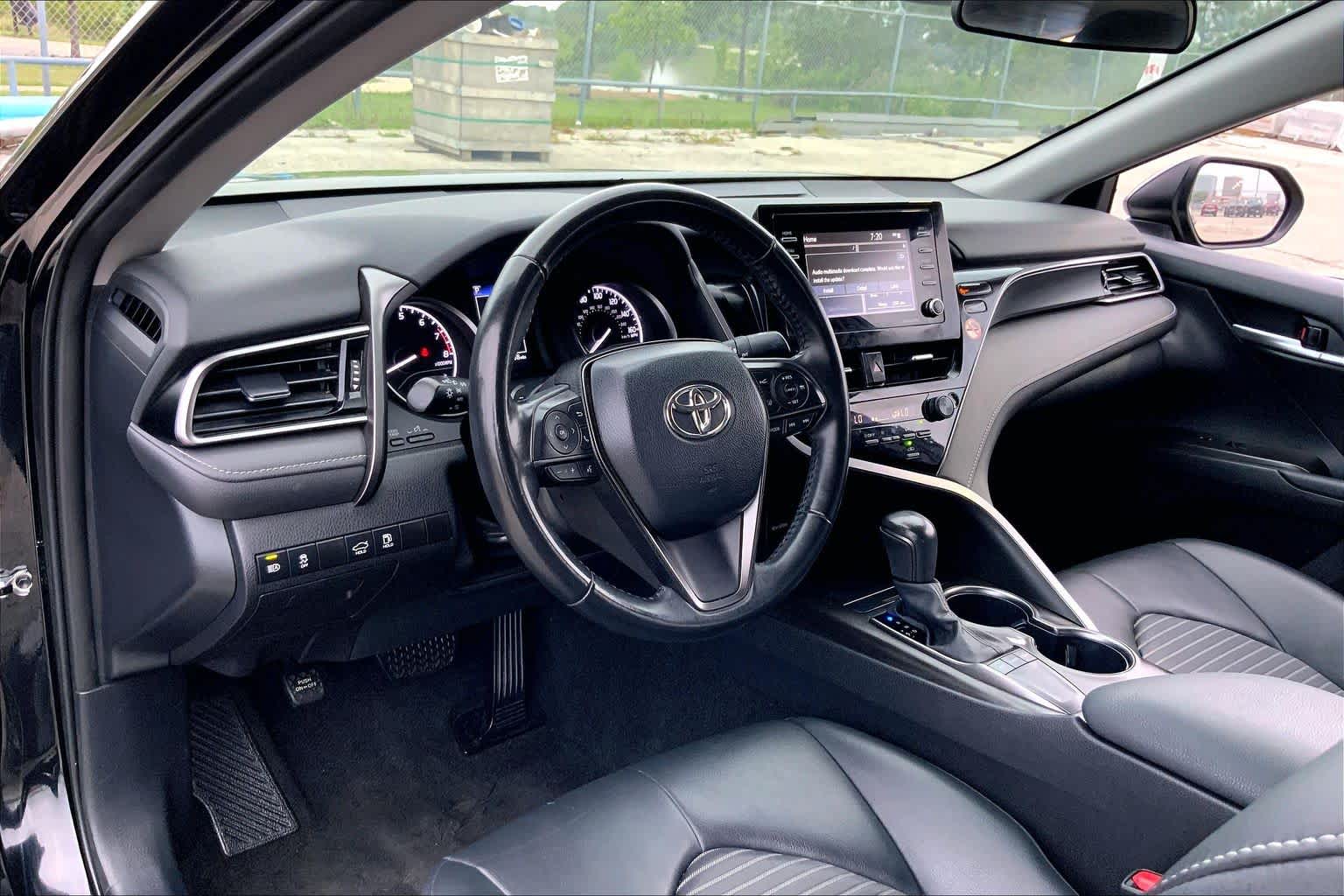 2024 Toyota Camry SE Midnight Black Metallic at Group 1 Toyota Southwest