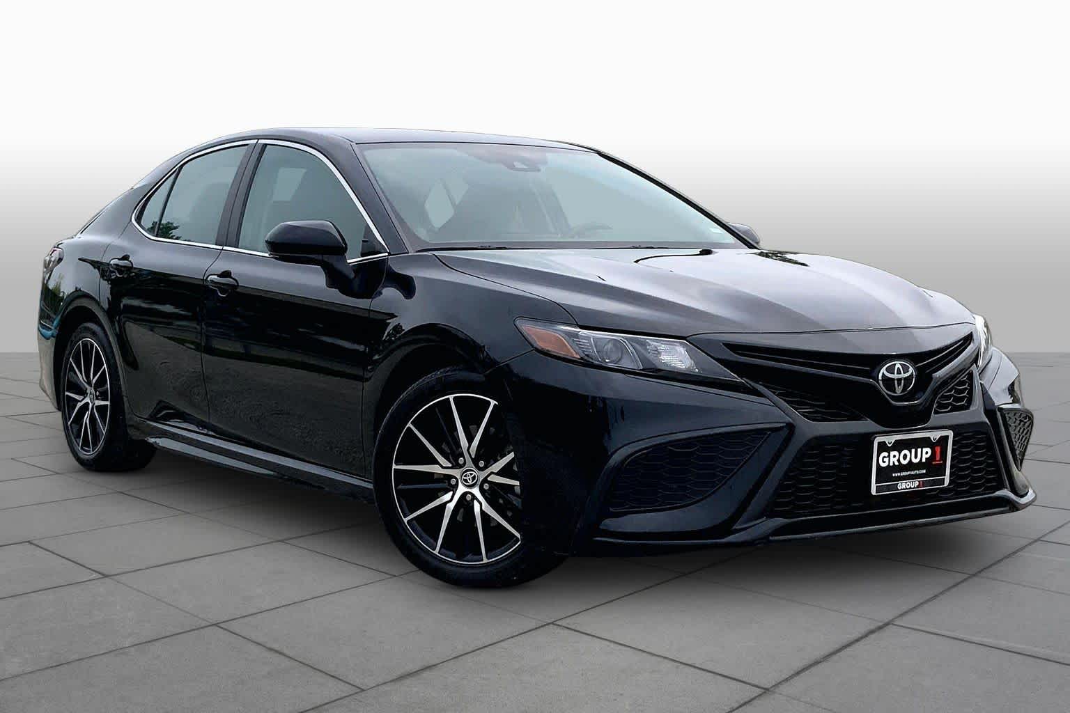 2024 Toyota Camry SE Midnight Black Metallic at Group 1 Toyota Southwest
