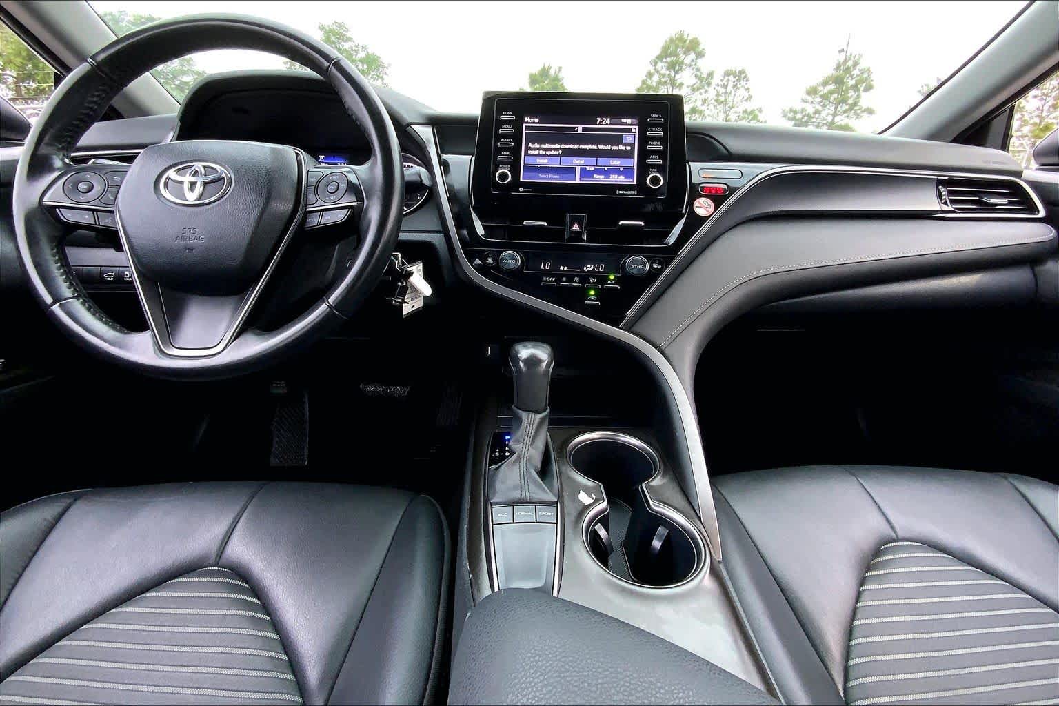 2024 Toyota Camry SE Midnight Black Metallic at Group 1 Toyota Southwest