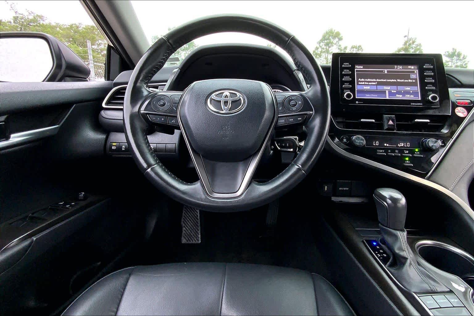 2024 Toyota Camry SE Midnight Black Metallic at Group 1 Toyota Southwest