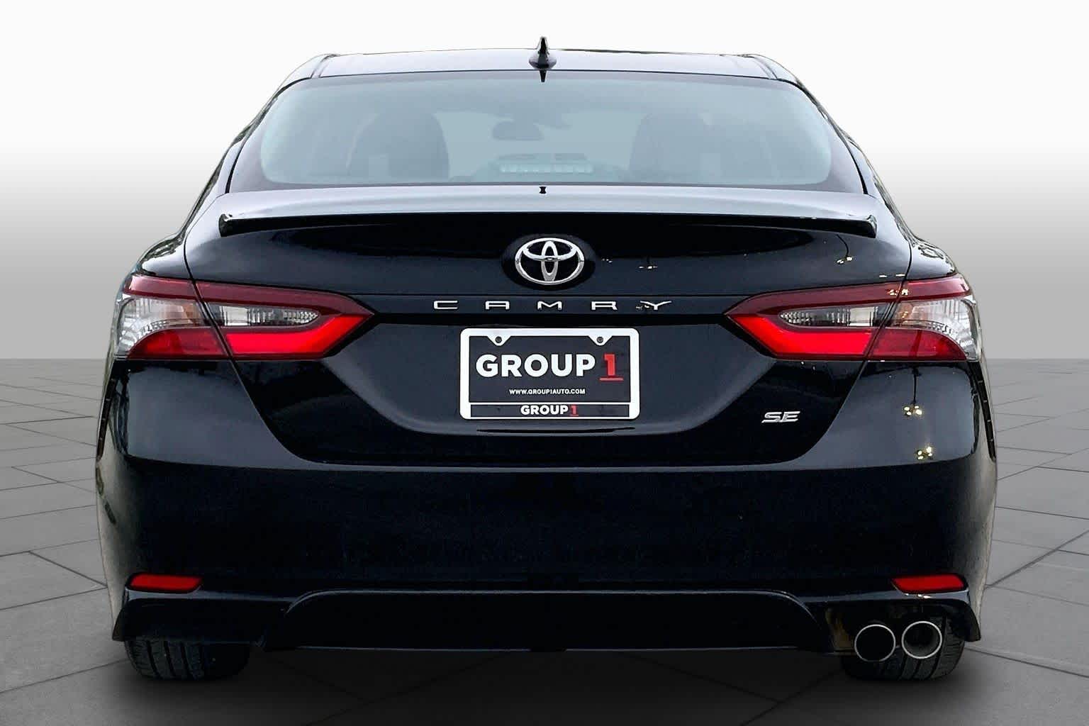 2024 Toyota Camry SE Midnight Black Metallic at Group 1 Toyota Southwest