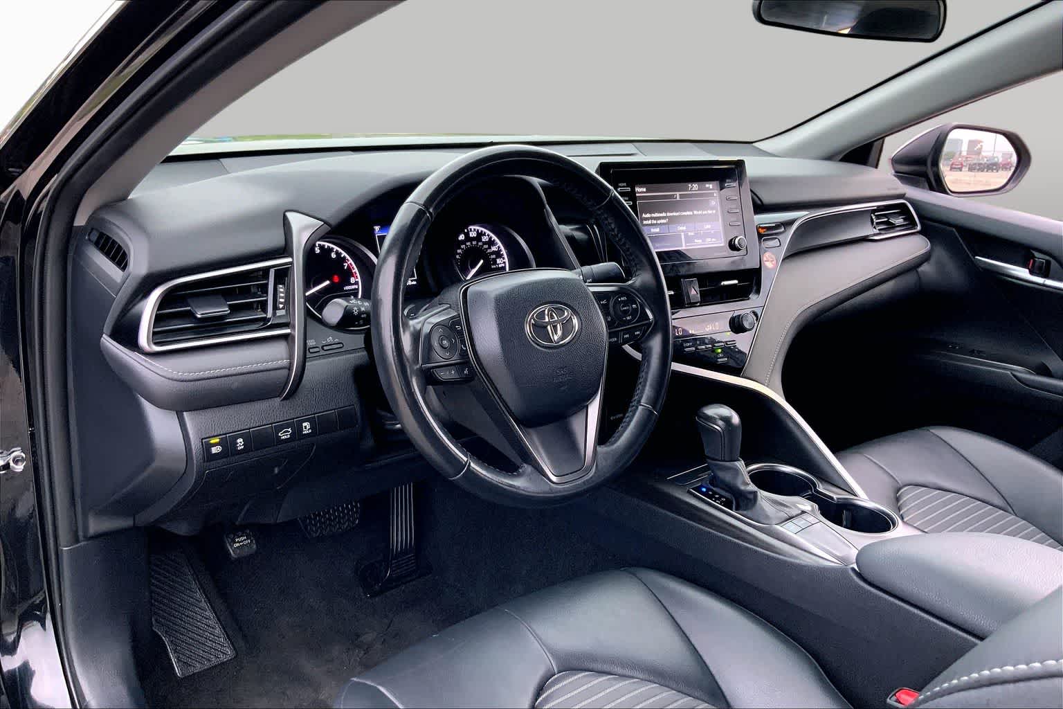 2024 Toyota Camry SE Midnight Black Metallic at Group 1 Toyota Southwest