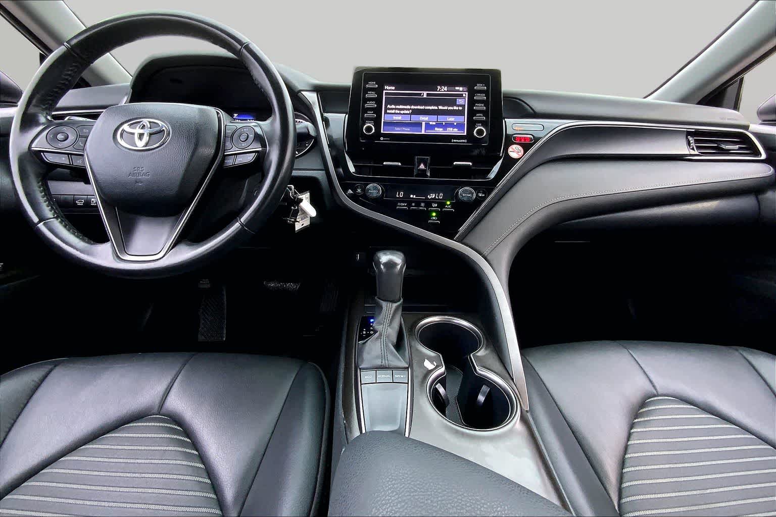 2024 Toyota Camry SE Midnight Black Metallic at Group 1 Toyota Southwest
