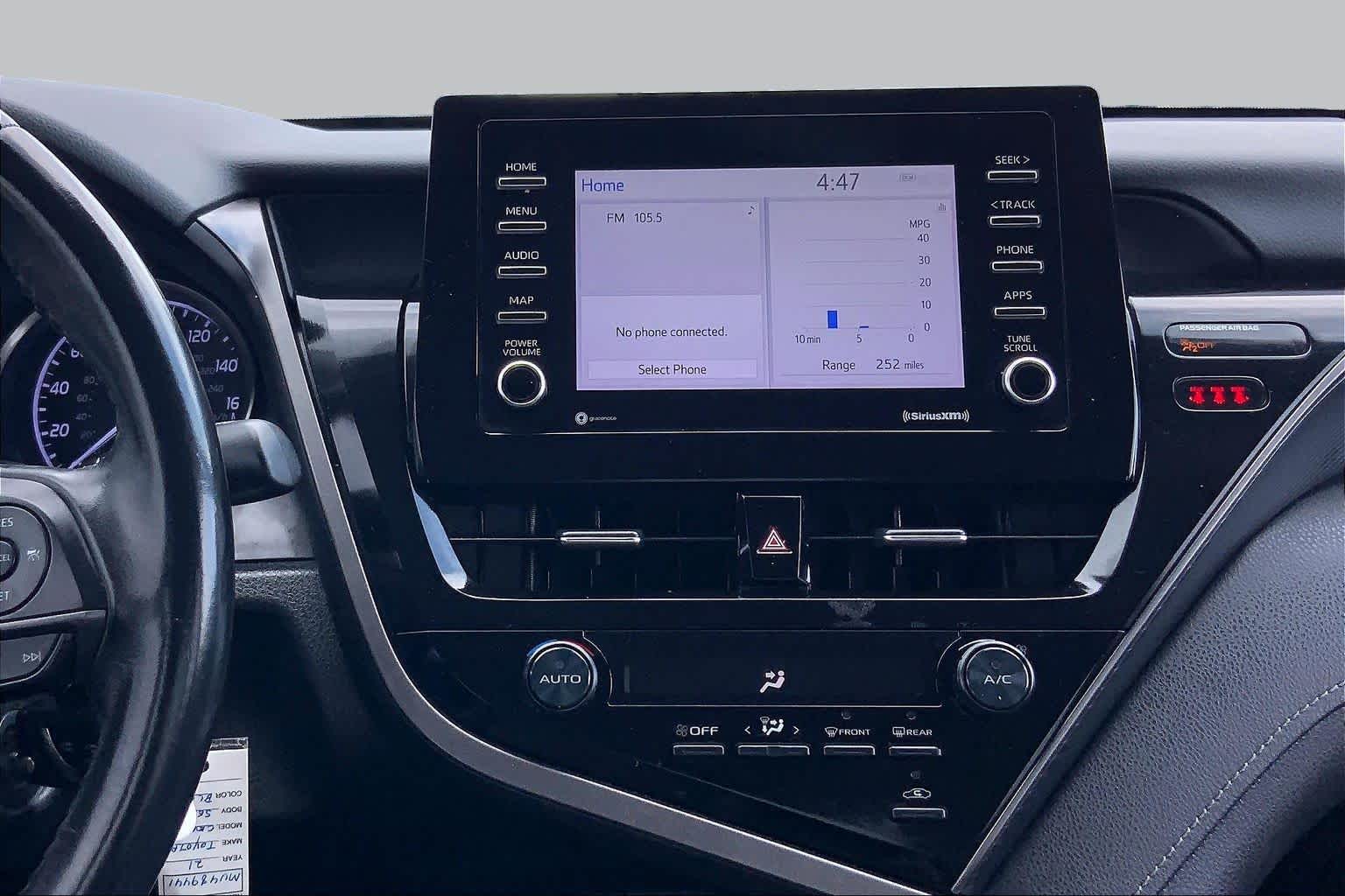2021 Toyota Camry SE Midnight Black Metallic at Group 1 Toyota Southwest