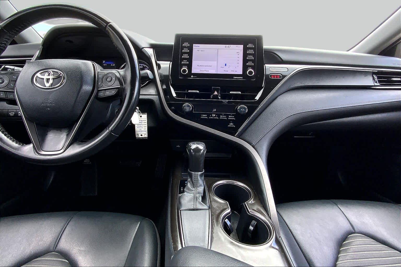 2021 Toyota Camry SE Midnight Black Metallic at Group 1 Toyota Southwest