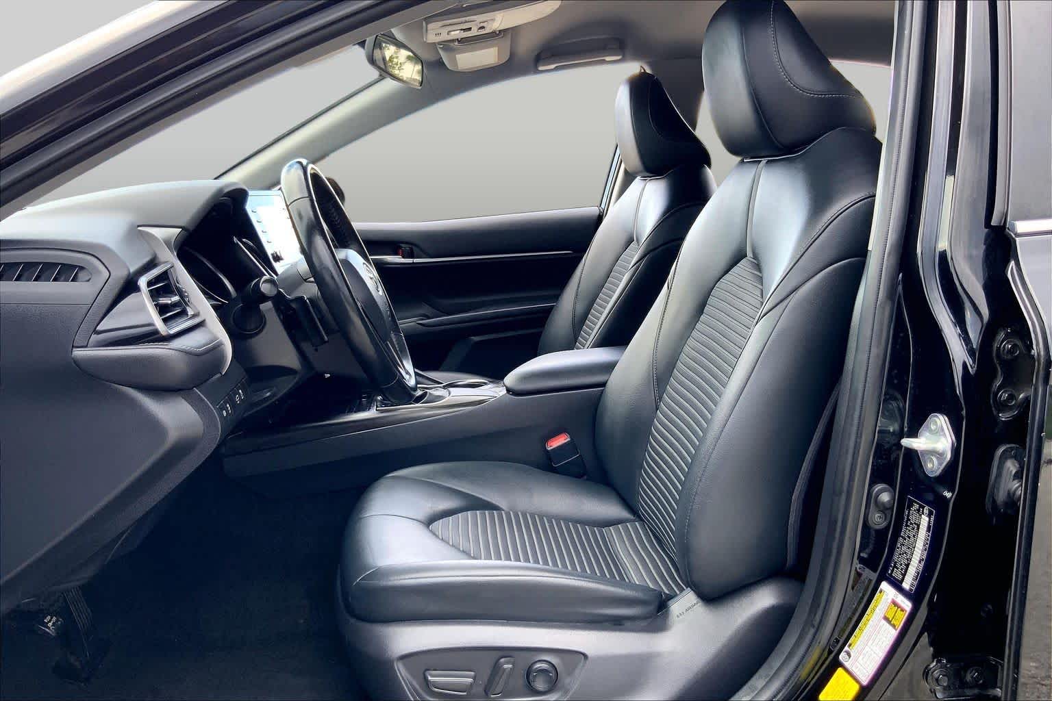 2021 Toyota Camry SE Midnight Black Metallic at Group 1 Toyota Southwest